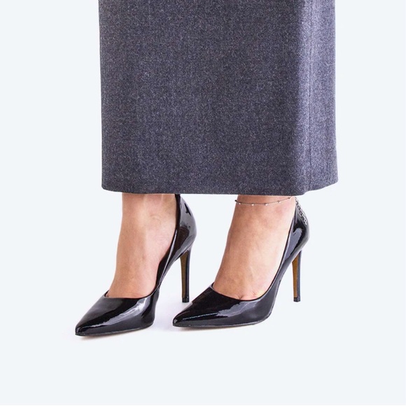 L’Intervalle Love Black Patent Heels - Size 7 (38) - Picture 1 of 11